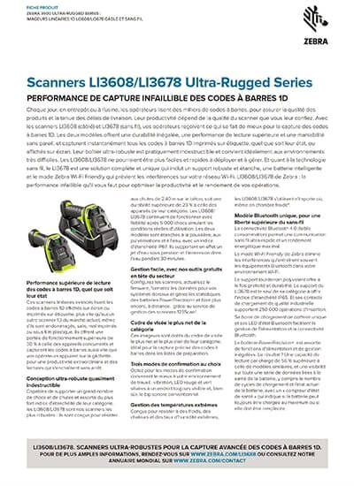 産業用タイプ「LI3600シリーズ」